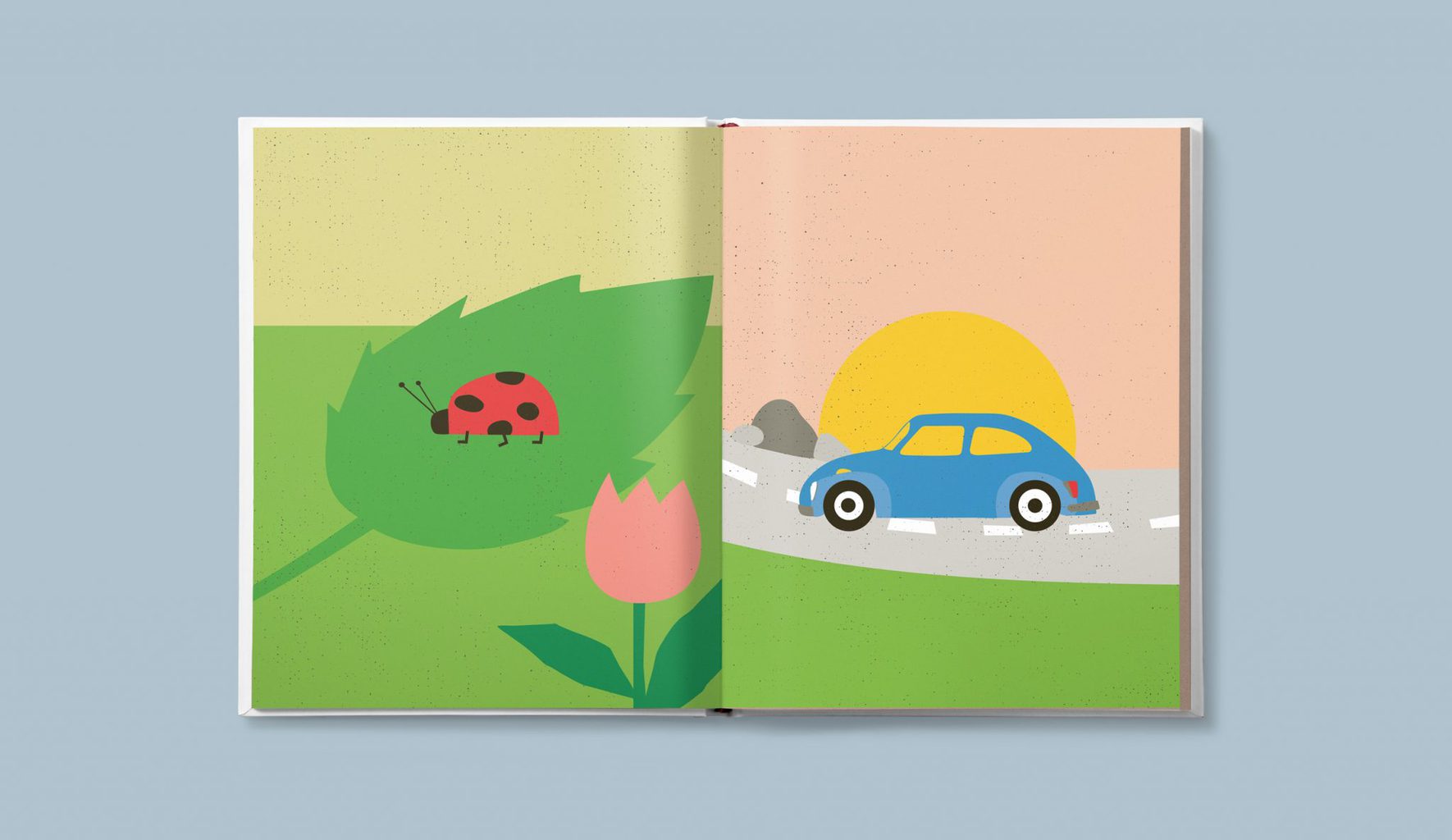 Illustrierte Rätselseite des Sprachrätselbuchs „Teekesselchen“ – Grafikdesign und Illustration von Inga Sineux