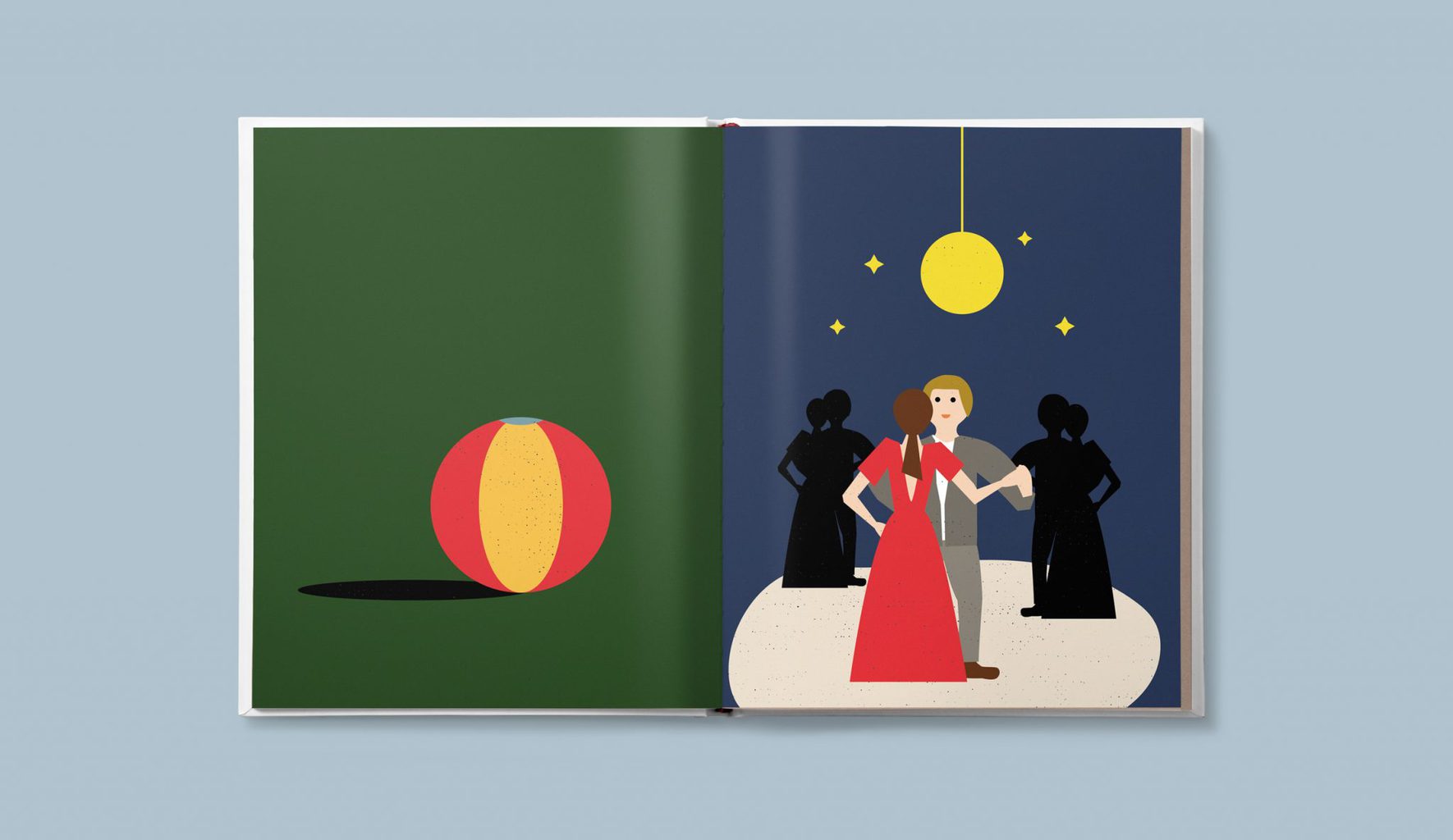 Illustrierte Rätselseite des Sprachrätselbuchs „Teekesselchen“ – Grafikdesign und Illustration von Inga Sineux